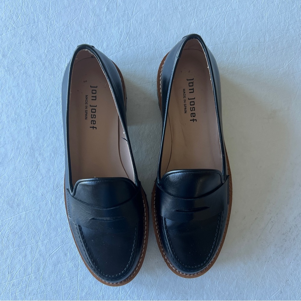 NEW! Jon Josef Women's Classic Black Loafers